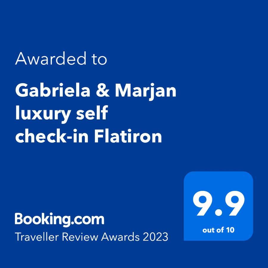 スコピエGabriela & Marjan Luxury Self Check-In Flatironアパートメント エクステリア 写真